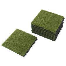 A wide variety of fake grass mat options are available to you, such as sport. Runnen Decking Outdoor Artificial Grass 9 Sq Feet 0 81 M Ikea