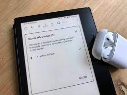 Ensure bluetooth is enabled on your kindle. How To Pair Your Airpods With Your Kindle Oasis Cult Of Mac