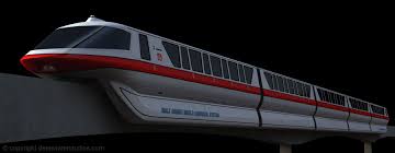 New Lighting Setup On My 3d Model Of The Disney Monorail Deep Water Studios Lighting Setups Disney Parks Setup
