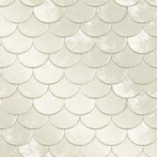 Removable wallpaper is also perfect for complimenting furniture, lining shelves, or whatever project you have in. Brass Belly Self Adhesive Wallpaper In Pearl By Genevieve Gorder For T Burke Decor