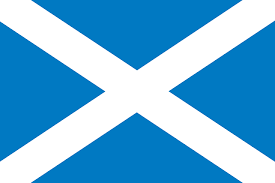 Die nationalflagge schottlands ist eine einfarbige blaue flagge mit einem weißen diagonalkreuz. Fotos Von Schottland Flagge