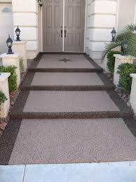 I propose a beige flat sea stone with unique floral ornament. Pebble Perfect Paving