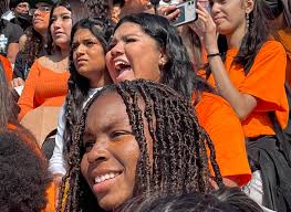Downtown Rally (DTR) 2022 parades through downtown and into the HHS stadium  with student spirit and talent