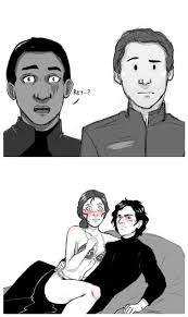 Hux And Finn Walking In On Kylo Ren And Rey Found On Tumblr Star Wars Humor Rey Star Wars Star Wars Ships