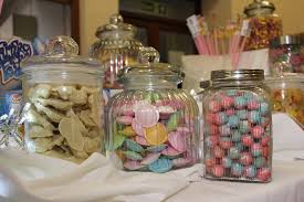 Use a black and white table covering and backdrop. Create A Candy Buffet In 5 Easy Steps Personalize The Party