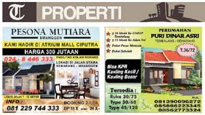 Daftar Iklan Rumah Dijual Di Semarang 3 Tribun Jateng