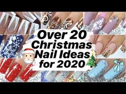 15 christmas nail colors that'll get you psyched for the holidays. Easy Christmas Nail Art Designs Compilation 2020 New Best Nail Art Ideas Christmas Nail Designs Youtube