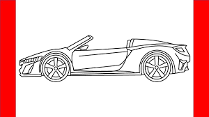 How To Draw Acura Car Side View Step By Step Drawing Youtube Ferrari is an italian car made for sports purpose. how to draw acura car side view step by step drawing