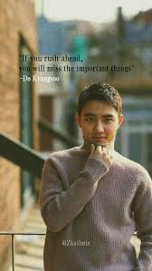 Exo merupakan boyband asal korea selatan yang didirikan pada tahun 2012 oleh sm entertainment. Kyungsoo Quotes Walpaper 2 Motivasi Kata Kata Motivasi Kata Kata