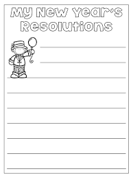 Includes a printable to create your own i'm bored jar. New Year S Resolution Worksheet Printable The Best Ideas For Kids