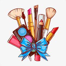 Cosmetic Make Up Brush Eye Shadow Lipstick Eyebrow Pencil Eyeliner Make Up Eye Shadow Eyebrow Pencil Cartoon Makeup Makeup Illustration Makeup Clipart