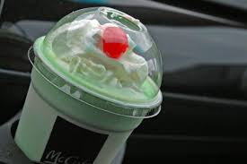 See more ideas about shamrock shake, shakes, shamrock. Mcdonald S Shamrock Shake Returns To Menus Nationwide Eater