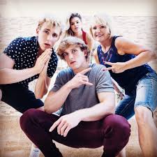 Jake Paul Logan Paul Pam Stephnick And Alissa Violet Logan Jake Paul Logan Paul Logan And Jake