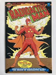 RADIOACTIVE MAN #1 1993 WITH POSTER GLOWS IN DARK SIMPSONS BONGO ORIGINAL  OWNER | eBay