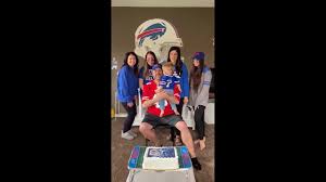 Buffalo Bills Mafia Gender Reveal Breaks Table Go Buffalo Funny Crazy Youtube