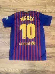 Authentic Blue Red Fcb Barcelona Rakuten 11 Lionel Messi Jersey Small For Sale In Pelham Nh In 2020 Fcb Barcelona Lionel Messi Jersey
