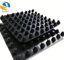 Manufacturer of Green/Black Drainage Boards for Rooftop Gardens, Flower  Garden Roofs, Water Storage, and Concave Convex Plastic Storage and  Drainage Boards