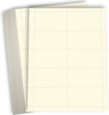 Print from thousands of designs personalized cards with a professional look. Hamilco Blank Business Cards Cardstock Paper Cream Perforated Card Stock Heavy Weight 80 Lb 3 1 2 X 2 100 Sheets 1000 Cards Office Products Amazon Com