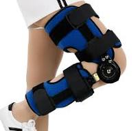 Hinged Knee Brace Adjustable Knee Brace With Shoulder Strap ...