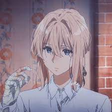 Violet Evergarden Glitter Icon Violet Evergarden Anime Aesthetic Anime Anime Icons