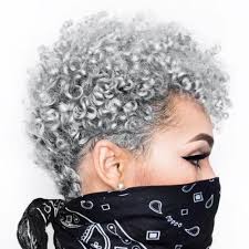 21 Short Curly Hairstyles For Black Women Od9jastyles In 2020 Natural Gray Hair Short Natural Hair Styles Curly Hair Styles