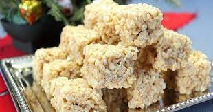 Les carrés au rice krispies ont tellement évolués depuis mon enfance! Les Plats Cuisines De Esther B Carres De Rice Krispies Au Sucre A La Creme
