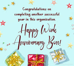 We hope that you will keep on 58:) today marks the 20th year you have worked with us all; 60 Work Anniversary Wishes And Messages Wishesmsg