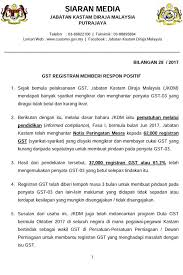 Jabatan kastam diraja malaysia royal customs department of malaysia ibu pejabat, blok 2g1b, kompleks kementerian kewangan, presint 2, pusat pentadbiran kerajaan persekutuan, 62596 putrajaya, wilayah persekutuan. Siaran Media Registran Jabatan Kastam Diraja Malaysia Facebook