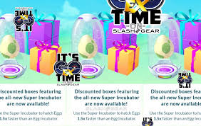Pokemon Go Super Incubator Event And 2km Egg Contents