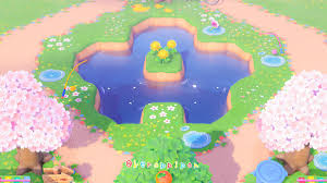 Acnh Kidcore Fishing Area In 2020 Animal Crossing Vintage Love Instagram Photo