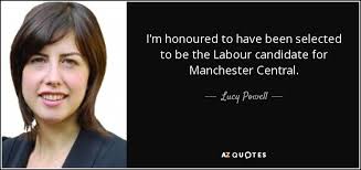 Lucy Powell quote: I&#39;m honoured to have been selected to be the ... via Relatably.com