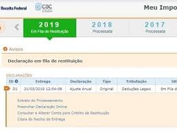 A declaração do imposto de renda 2019 poderá ser entregue por meio de computador, utilizando o programa gerador de declaração (pgd), disponível no site da receita federal. Imposto De Renda 2019 Entenda A Ordem De Prioridade No Pagamento Da Restituicao
