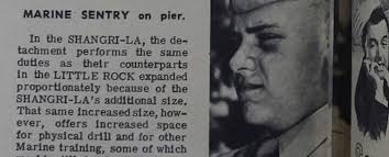 Gen* Mangrum 1 billion pay raise bill waits LBJ's approval visits Lejeune I