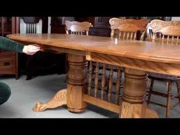 Double Pedestal Dining Table 2 Youtube In 2020 Dining Table Double Pedestal Dining Table Pedestal Dining Table