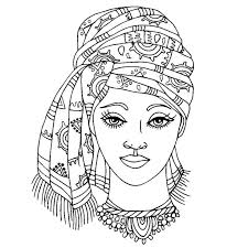 Maybe you would like to learn more about one of these? African American Woman Coloring Pages Novocom Top