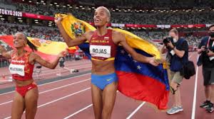 Yulimar rojas cambió la historia deportiva de venezuela y del salto triple al ganar el oro olímpico en en tokyo 2020. Ooodpvagztgvgm