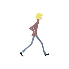 Who is the guy in the robot boy cartoon? Boy Walking Animation By Cafewarsaw Gif Gfycat