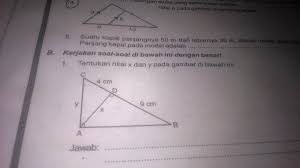 Pernyataan dibawah ini yang sesuai dengan gambar diatas adalah. Tentukan Nilai X Dan Y Pada Gambar Di Bawah Ini Brainly Co Id