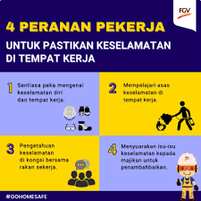 Keselamatan di tempat kerjakeselamatan dan kesihatan di tempat kerjaadalah satu perkara/peraturan bagimemastikan setiap pekerja bekerja di dalamkeadaa… walaupun ringkas, manfaat dari hasil penggunaannya terserlah dengan gaya kerja yang sistematik. Peranan Pekerja Untuk Keselamatan Di Fgv Ladang Paloh Facebook