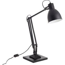 Lampe De Bureau E27 A Poser Noir Connor Mathias Lampe De Bureau Bureau Et Nuances De Gris