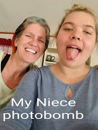 Favorite photo of my niece at sunset