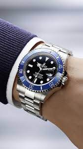 The oyster perpetual submariner date in 18 ct white gold with a cerachrom bezel insert in blue ceramic and a black dial with large luminescent hour markers. Submariner Date Rolex Submariner No Date Rolex Watches Submariner Luxury Watches For Men