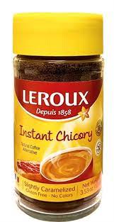 Check spelling or type a new query. Leroux Regular Instant Chicory 3 5oz 100g