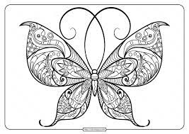 See the category to find more printable coloring sheets. Printable Butterfly Mandala Pdf Coloring Pages 48