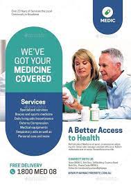 Pharmacy Drug Store Flyer Drug Pharmacy Flyer Store Medical Brochure Graphic Design Brochure Pharmacy Design
