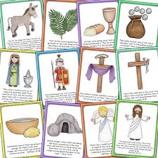 Download this free easter blessing page from twisty noodle. The Easter Story Posters And Coloring Pages Set Sunday School Holy Week