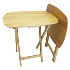 Join prime to save $10.00 on this item. Amazon Com Ehemco Oversized Hardwood Folding Tv Tray Table Natural Furniture Decor