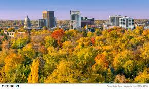 It is the only human rights memorial in the us. City Of Trees Boise Idaho In The Fall Stock Photo 39749736 Megapixl