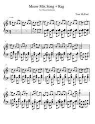 For you to use in your next video project, for free! Meow Mix Song Rag By Tom Mcfaul Digital Sheet Music For Score Download Print S0 333985 Sheet Music Plus