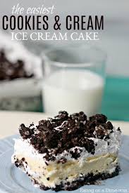 cookies and cream ice cream cake recipe